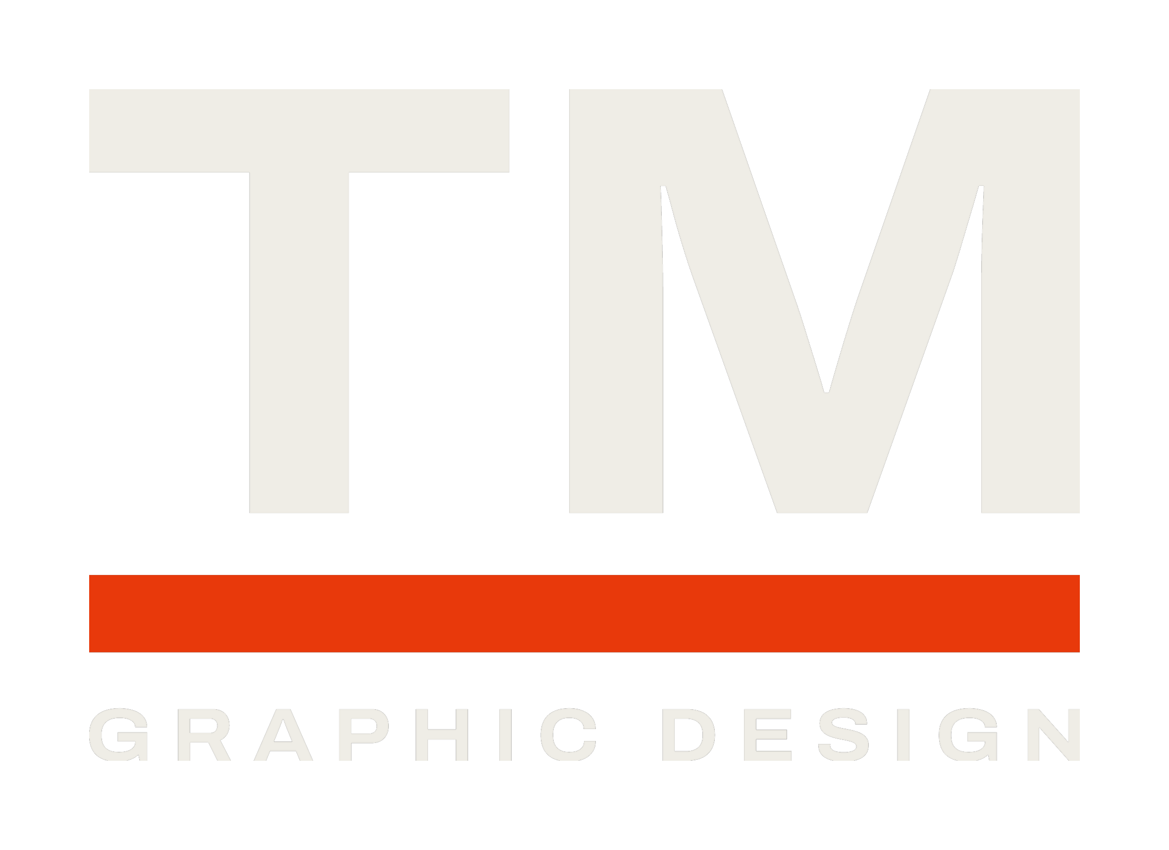 The same logo reversed out in bone white for use on dark backgrounds.